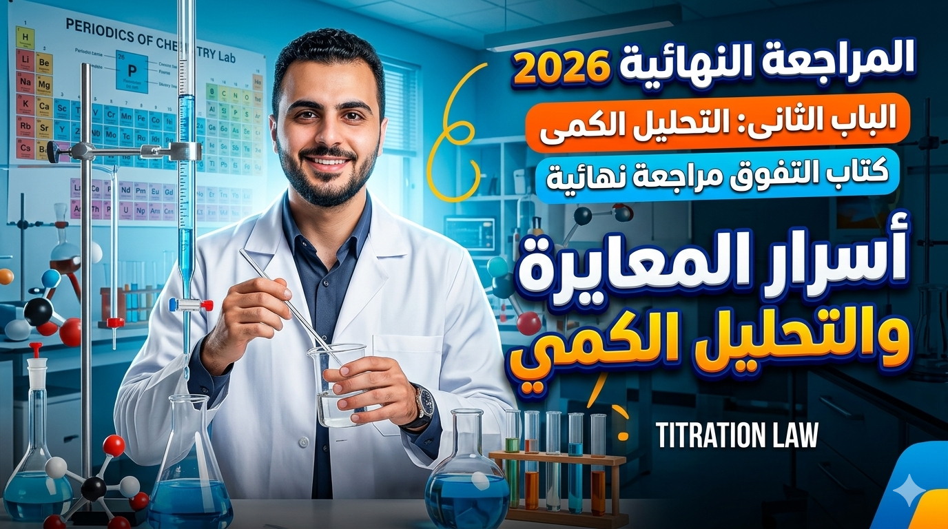 المراجعة النهائية 2026 | الباب الثانى | التحليل الكمى | كتاب التفوق مراجعة نهائية